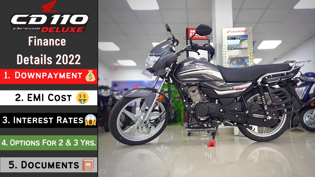 Honda CD 110 Bs6 Down Payment 2022 ✅ II EMI Price 😱 II Finance Details 💰 II On Road Price 🤑
