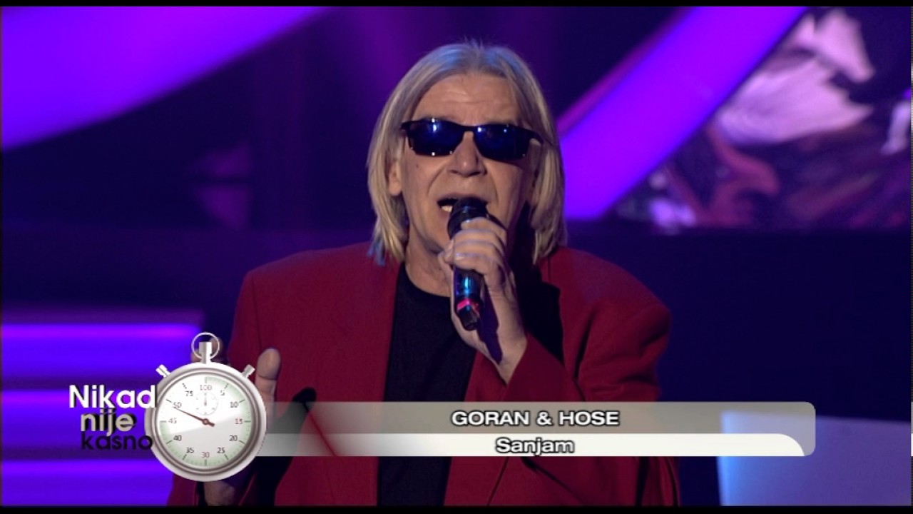 Goran i Hose - Sanjam - (live) - Nikad nije kasno - EM 16 - 15.01.2017