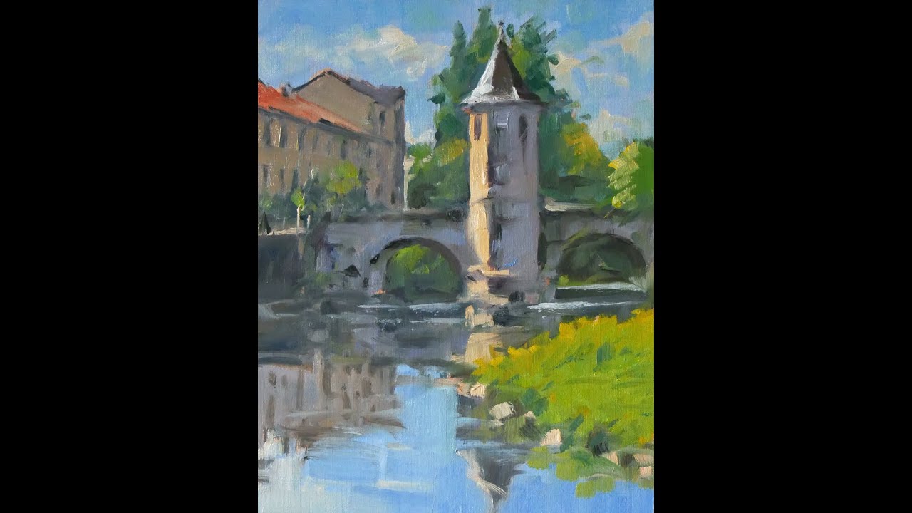 Peindre  à l'huile avec Christian Arnould  / Oil painting - 382 (Speed x 4)