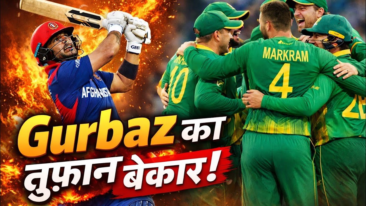 AFG VS SA : “Double Super Over: दिल थाम देने वाला मुकाबला!”