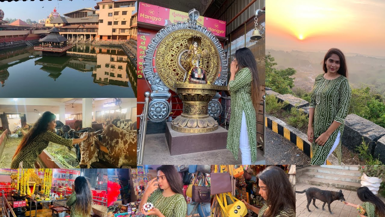 Bale Nama Devasthana g Poyi❤️🙏🏻||Anushka Salian||#tulutalks #tuluvlogger #udupitemple#anushka