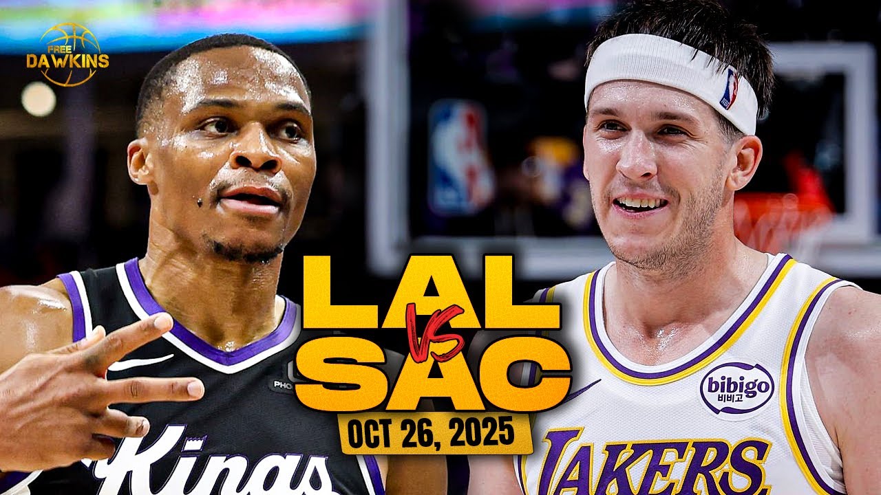 Los Angeles Lakers vs Sacramento Kings Full Game Highlights | Oct 26, 2025 | FreeDawkins