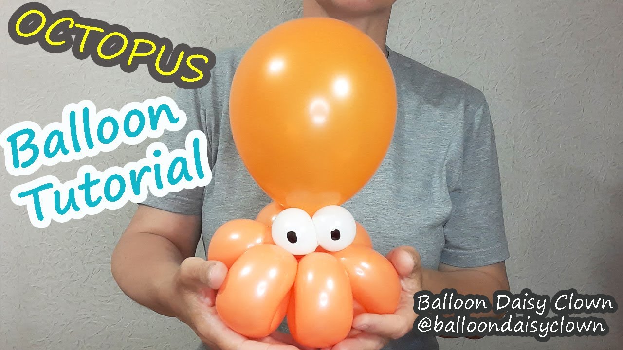 Octopus Tutorial - Balloon Decorations