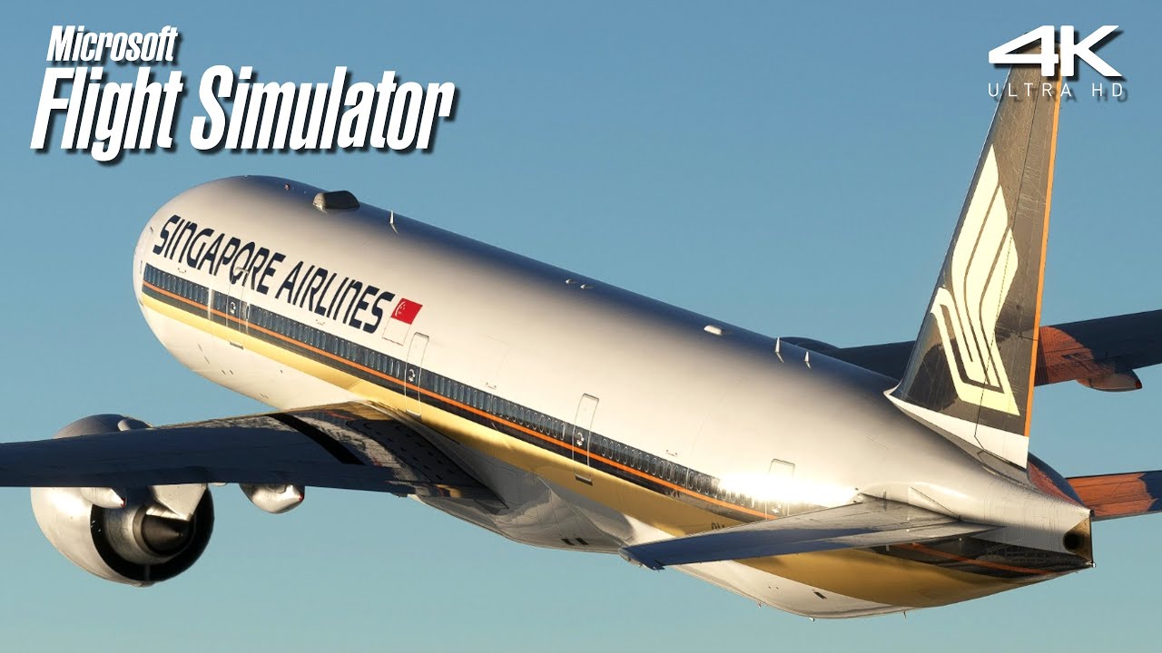 Singapore Airlines 777-300ER Full Flight | Melbourne ✈ Singapore | A Flight Simulator Experience!