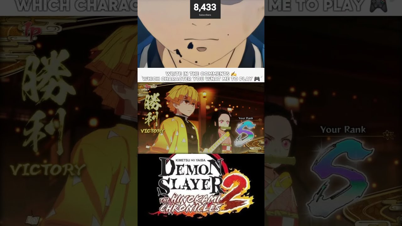 Demon Slayer Hinokami Chronicles 2 Vertical Live