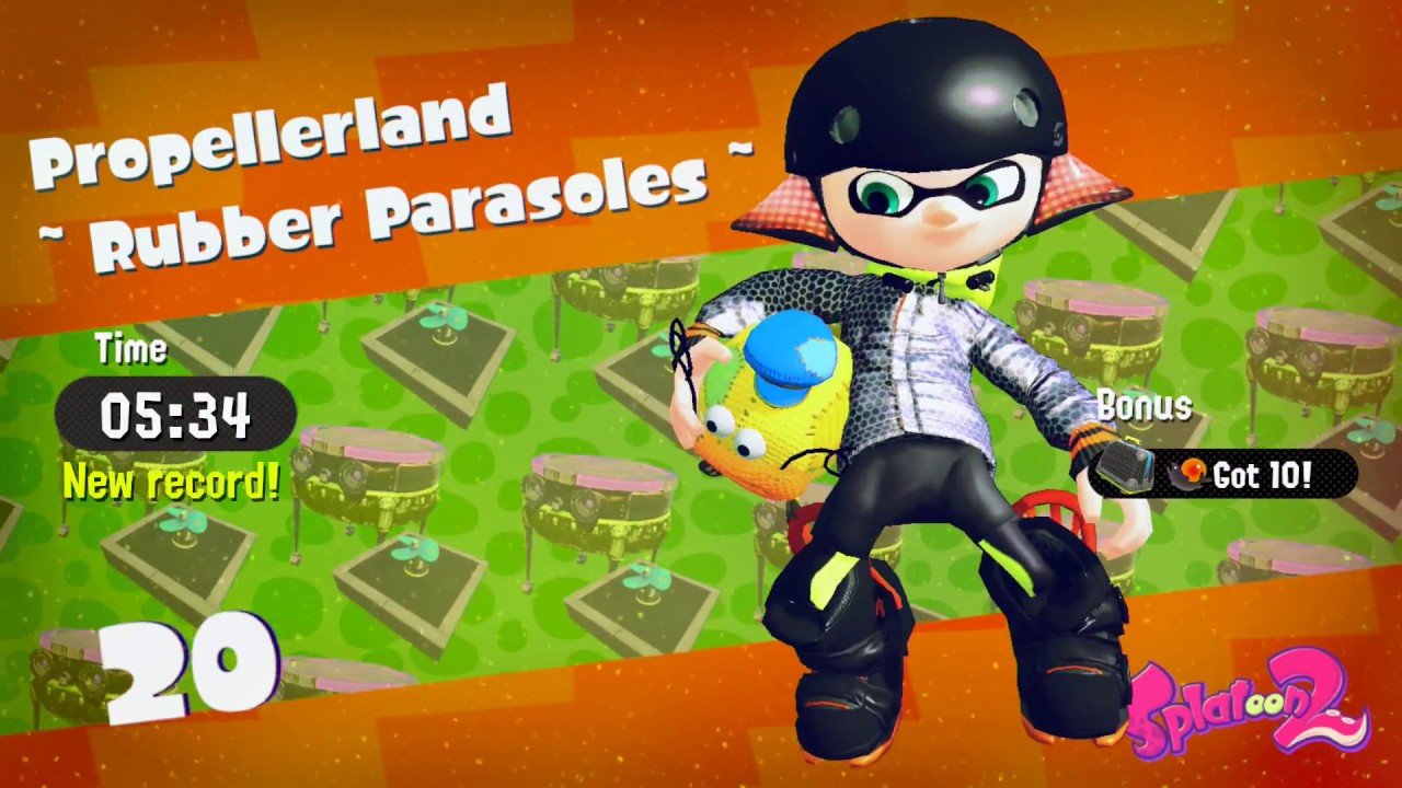 Splatoon 2 Story - Propellerland - Rubber Parasoles (Scroll and Sardinium)