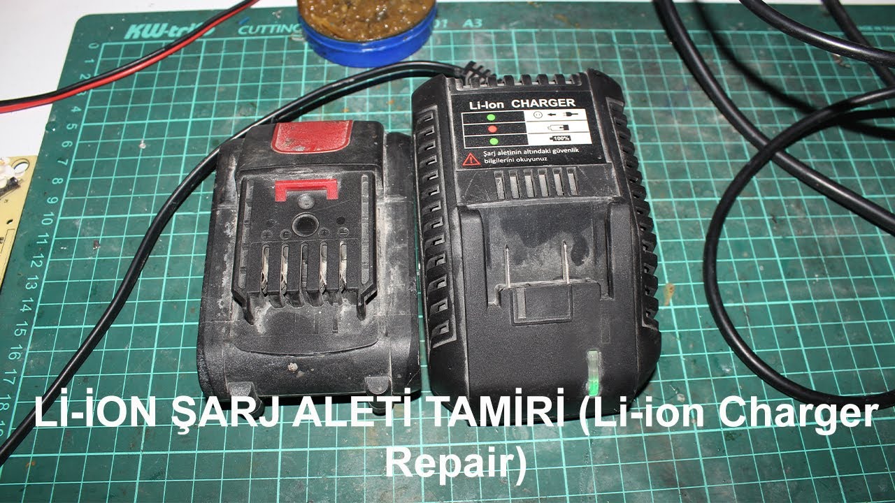 MATKAP ŞARJ ALETİ TAMİRİ (Li-ion Charger Repair)