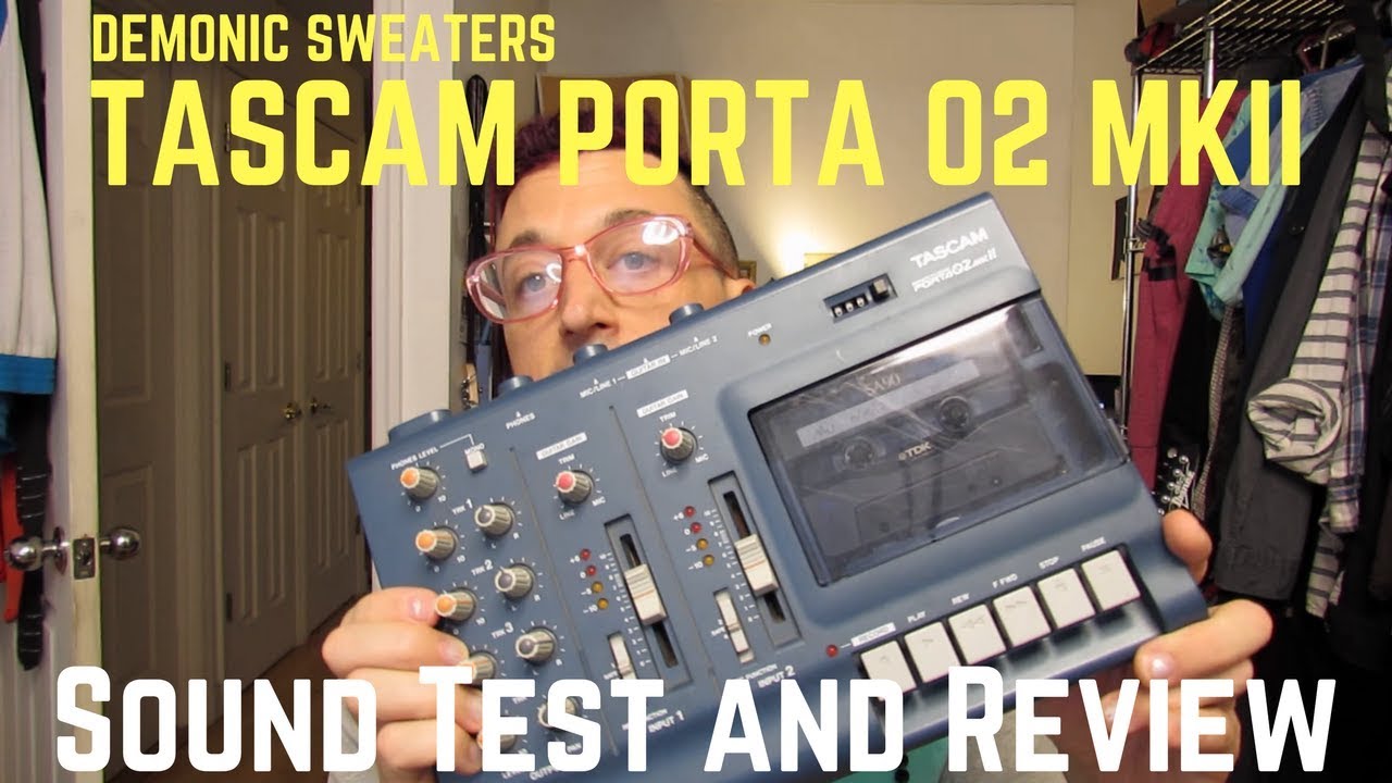 Vintage Tech Review #1 - Tascam Porta 02 MKII 4 Track Cassette Recorder