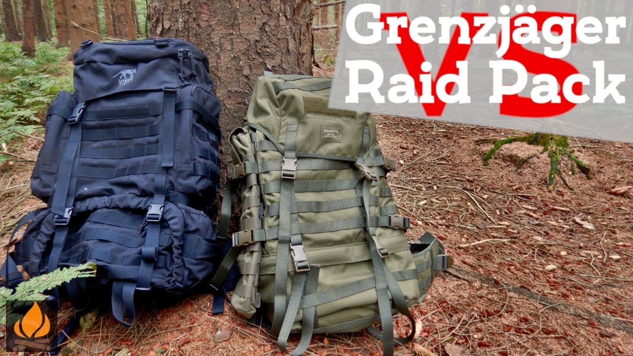 Savotta jääkäri L (Grenzjäger) vs Tasmanian Tiger Raid Pack