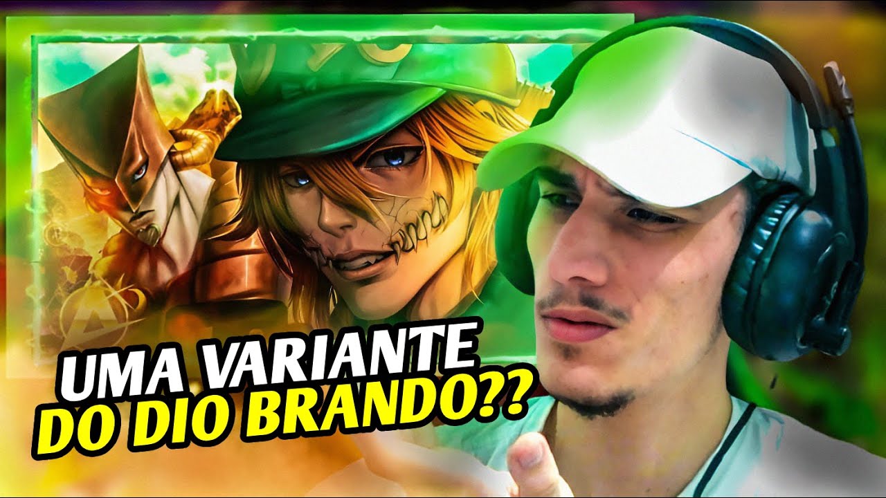 (CONHECENDO O DIO BRANDO!!) Diego Brando | Jurassic World | AniRap - REACT