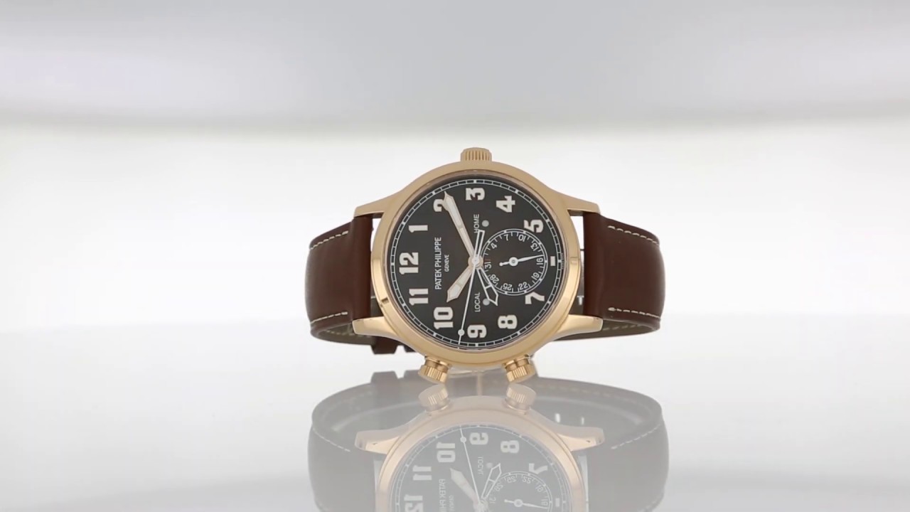 Patek Philippe Calatrava Travel Time Ref 5524R