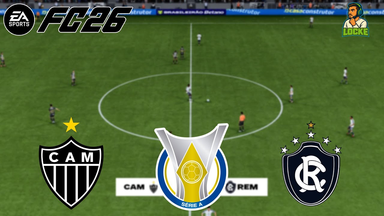 EA FC 26 | ATLETICO MG X REMO | CAMPEONATO BRASILEIRO | 3ª RODADA DO BRASILEIRÃO