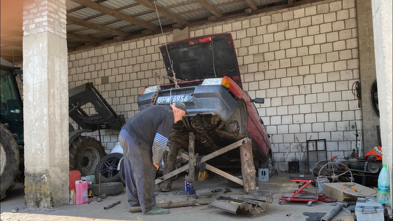 Fiat UNO 1,0 swap na 3,0 V6 Takie rzeczy w najlepszym serwisie ASO w Polsce