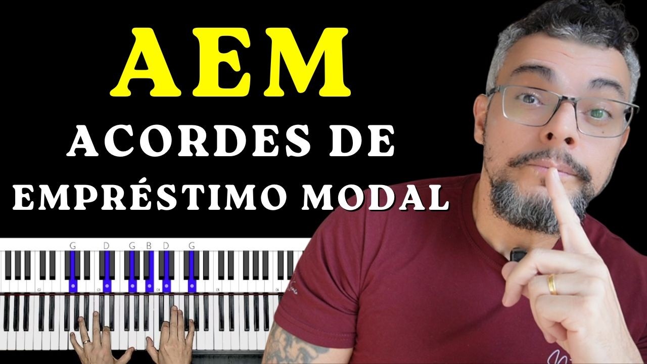 Os Acordes de Empréstimo Modal no Teclado - Natu Simão