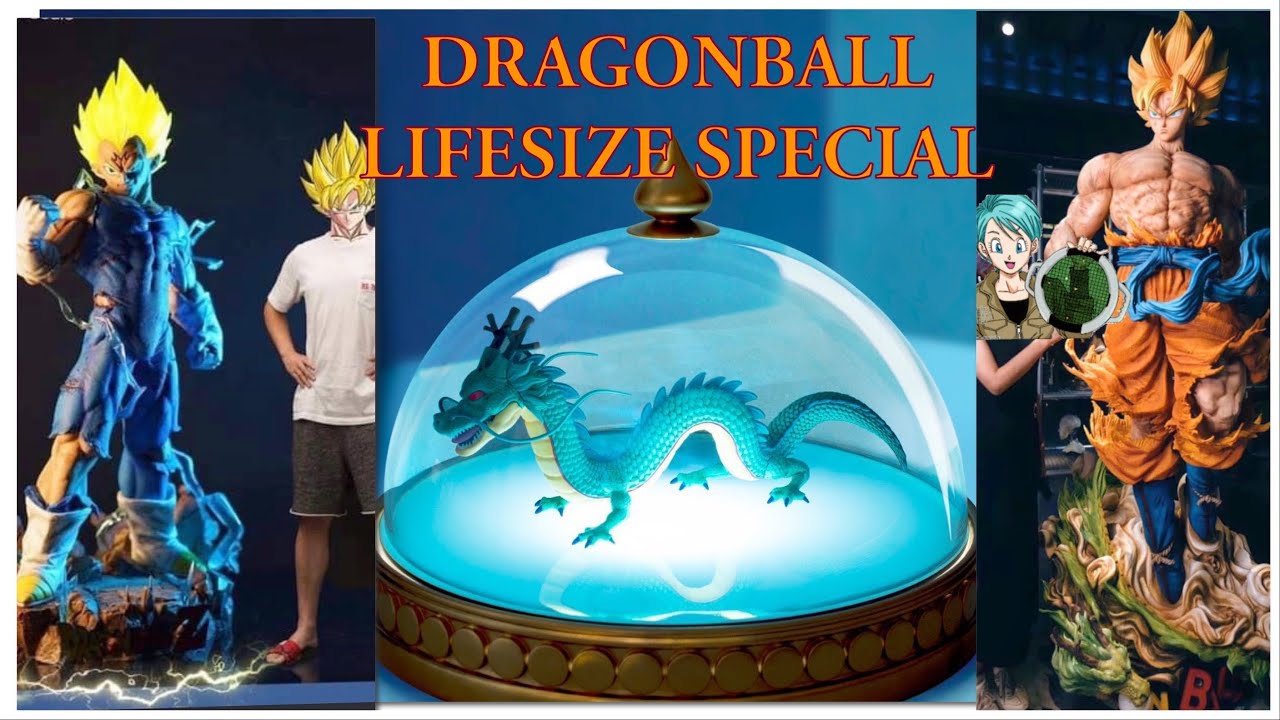 Dragonball Shenron Statue + upcoming Dragonball Life Size Statues