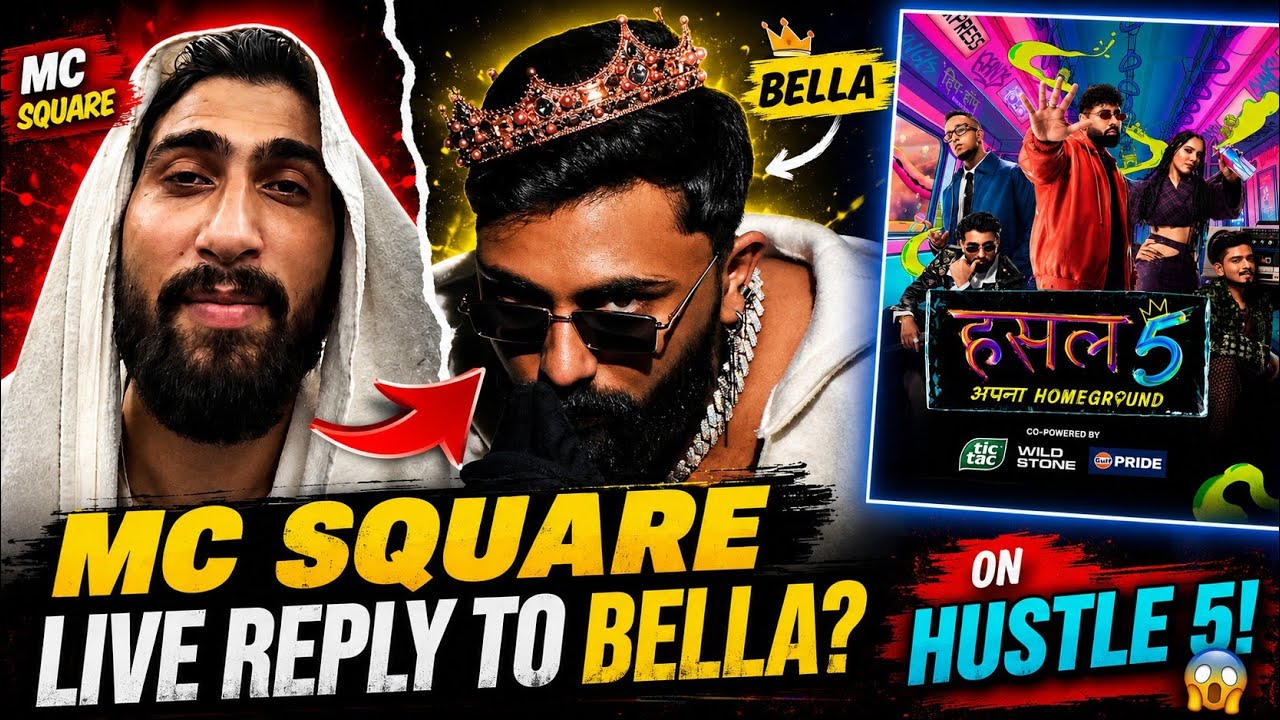 MC Square Finally Breaks Silence On Bella & Hustle 5 😳 | Live Reply Goes Viral