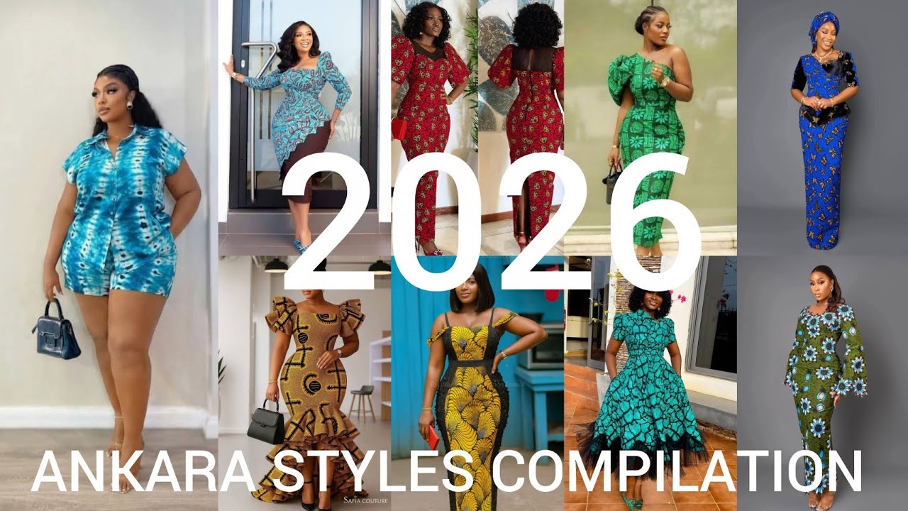 TRENDY AND HOTTEST ANKARA GOWN STYLES/ANKARA LONG & SHORT GOWN DESIGNS /TRENDING ANKARA STYLES