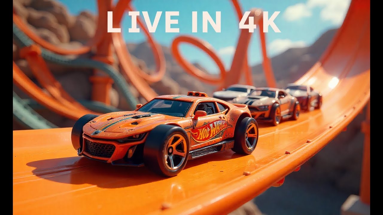 LIVE in 4K! Hot Wheels Unleashed – Crazy Races, Track Builds & Fun PART 3