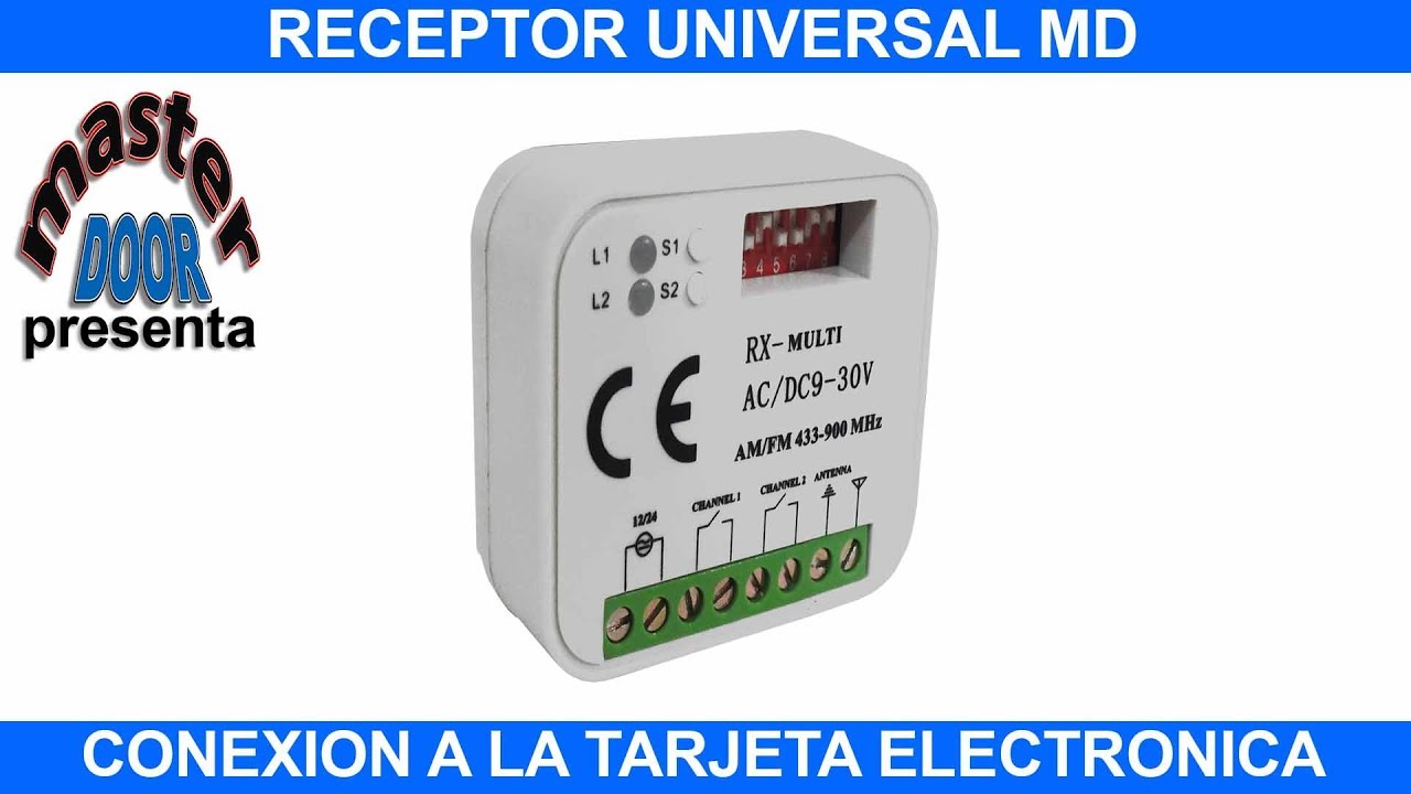 Conexión de receptor universal MD