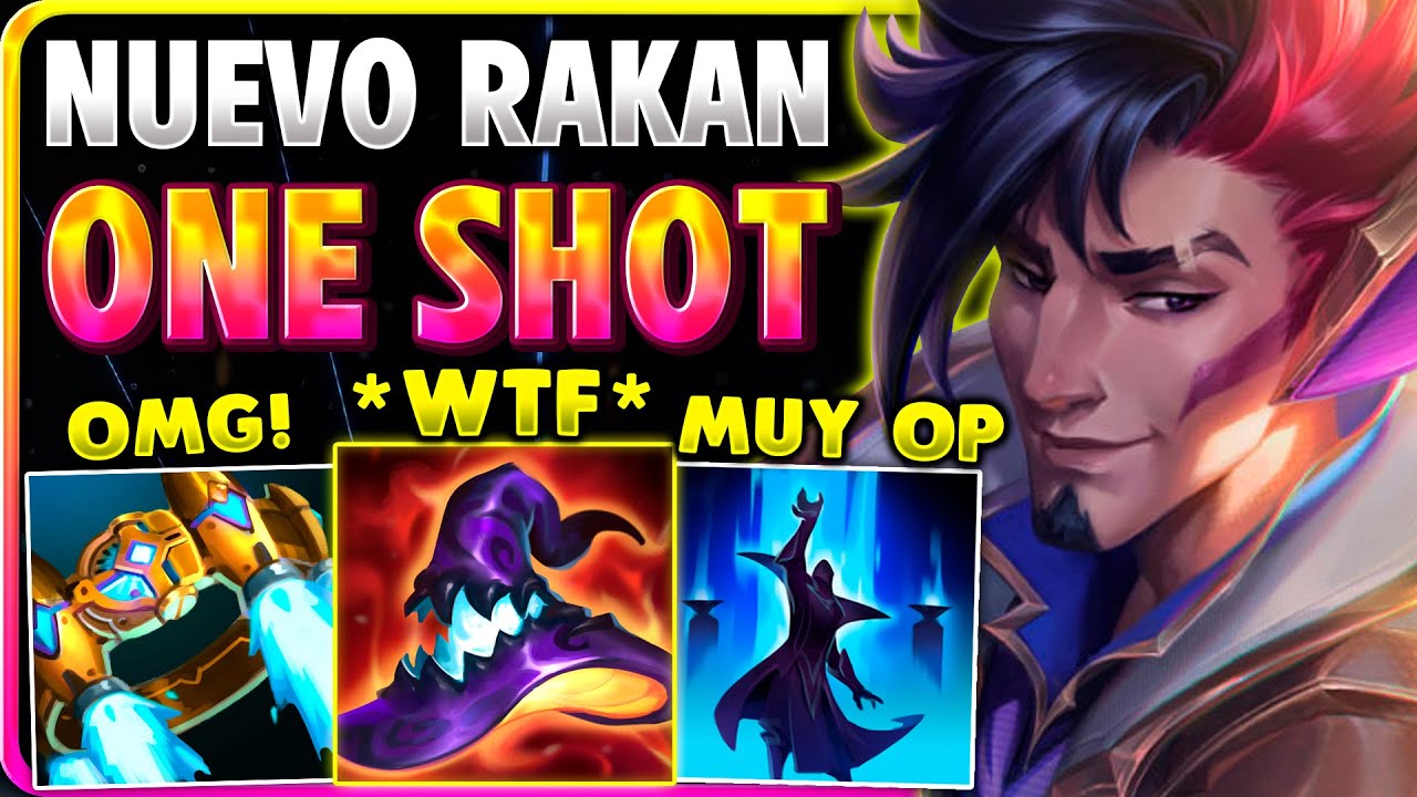 😱¡COMPRO FULL ITEMS de AP con RAKAN y ESTO ES LO QUE OCURRIÓ! *RAKAN ACADEMIA DE COMBATE*