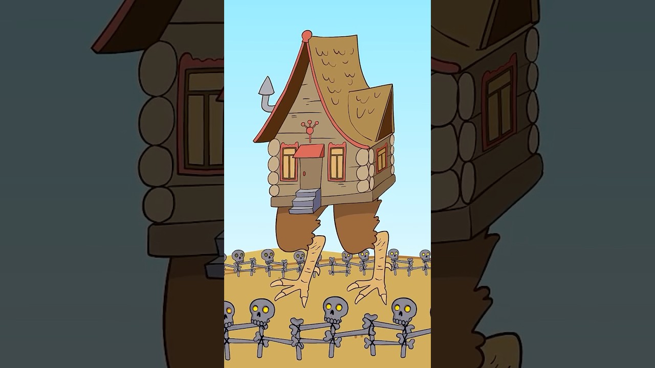 Baba Yaga - Neighbor from Hell! - Extra Mythology #shorts