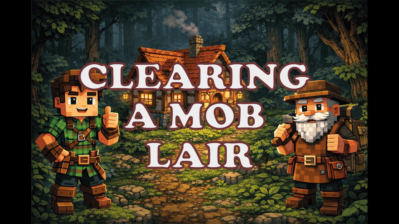 Hytale | Clearing a Mob Lair | No Commentary