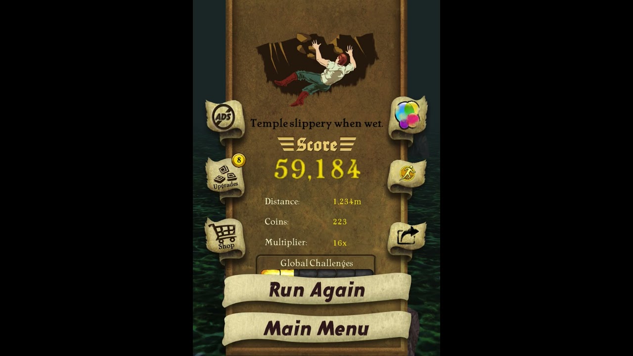 Temple run! This is cool😎