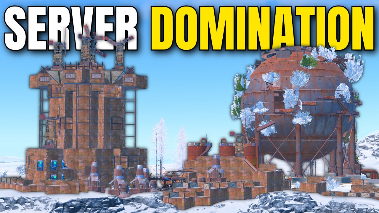 Server DOMINATION *6000 ROCKETS in 5 DAYS* (Rust Movie) - Atlas Monthly