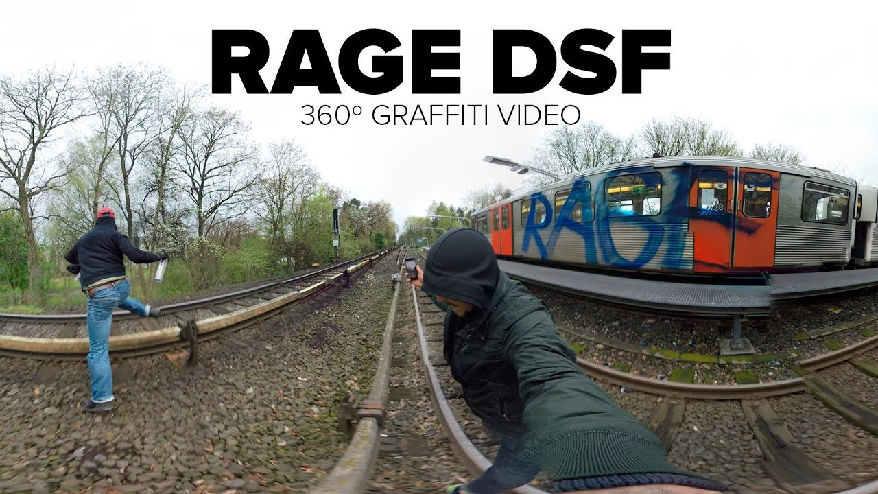 (360º Graffiti Video) - RAGE DSF