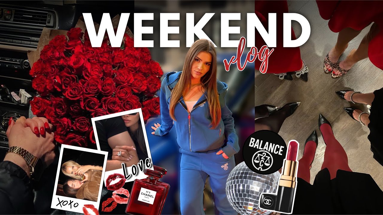 WEEKEND VLOG: modeling & photoshoot , grwm to a date, party & more! | agnesstol 