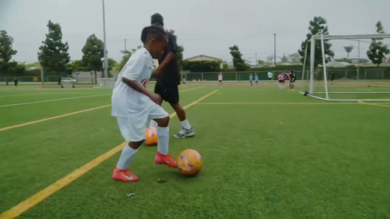 Day 2 Soccer Training Session w/Abanda Ajeakwa