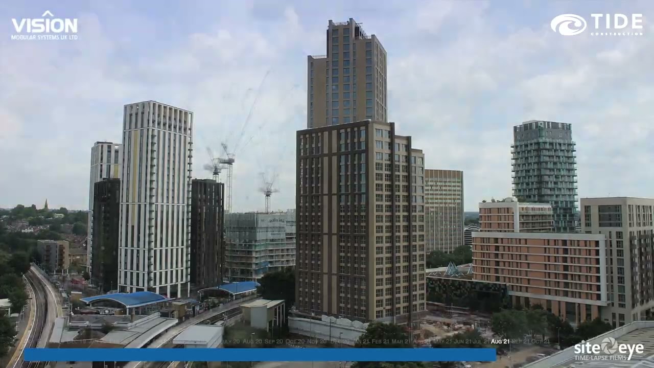 Lewisham Exchange, Timelapse by Vision and Tide