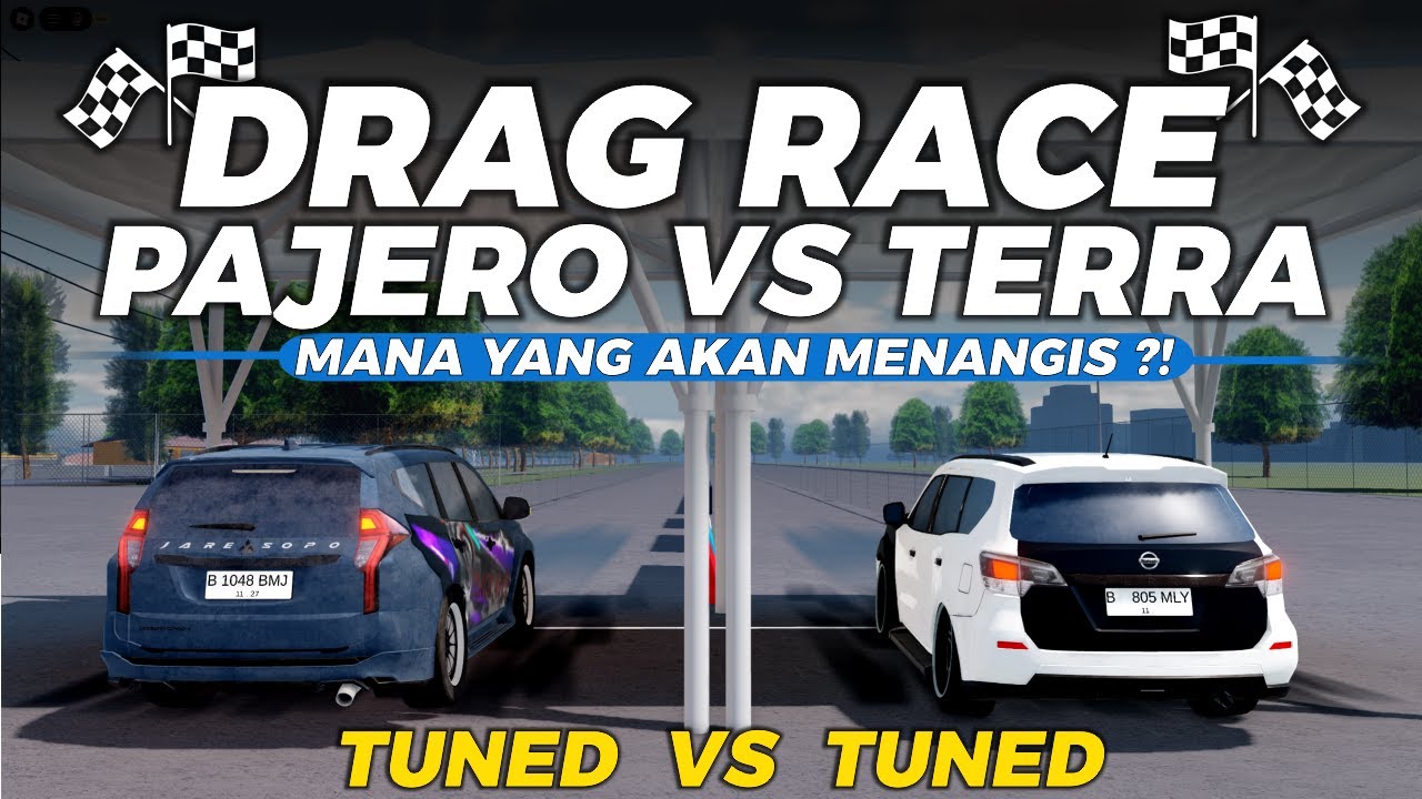 DRAG RACE Mobil Diesel Tuned Cumi Darat Sejuta Umat Lawan Sepuh!! Menang Mana??​ - Roblox CDID V2.2