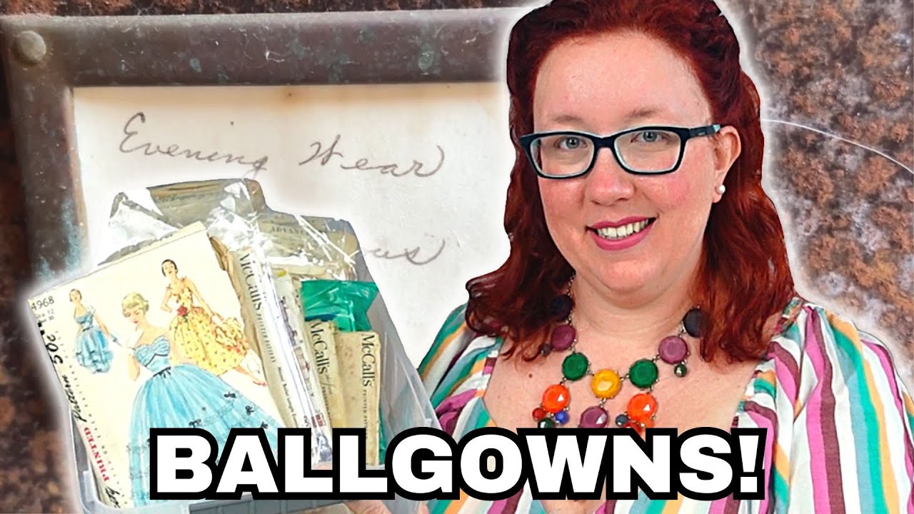 I opened the BALLGOWN DRAWER from the Estate Sale buyout