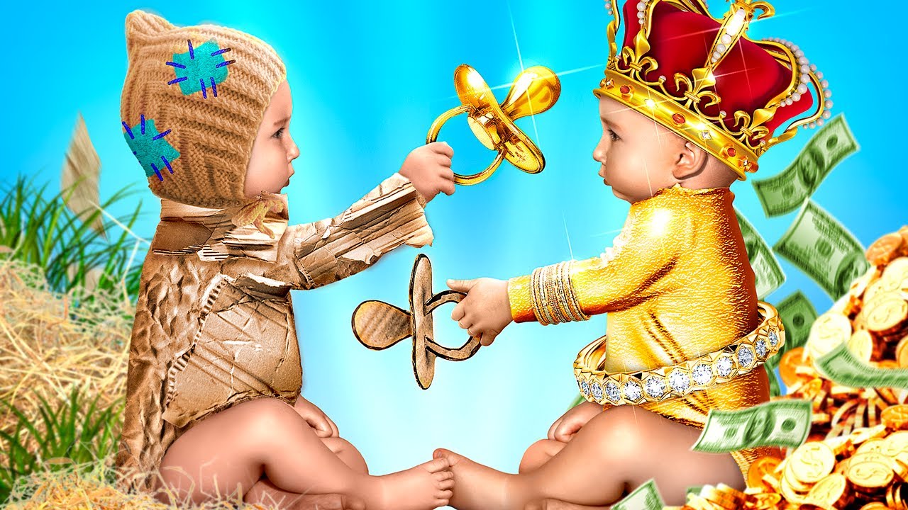 अमीर vs गरीब परिवार /मुझे बचपन में बिल्ल्यनेर बेबी से बदल दिया गया था