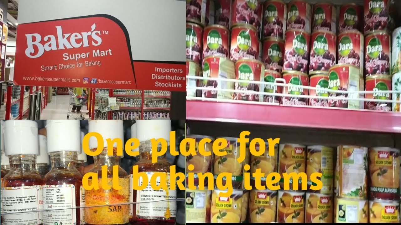One Stop Shop for All Baking Items       @Sanathnagar, Hyderabad