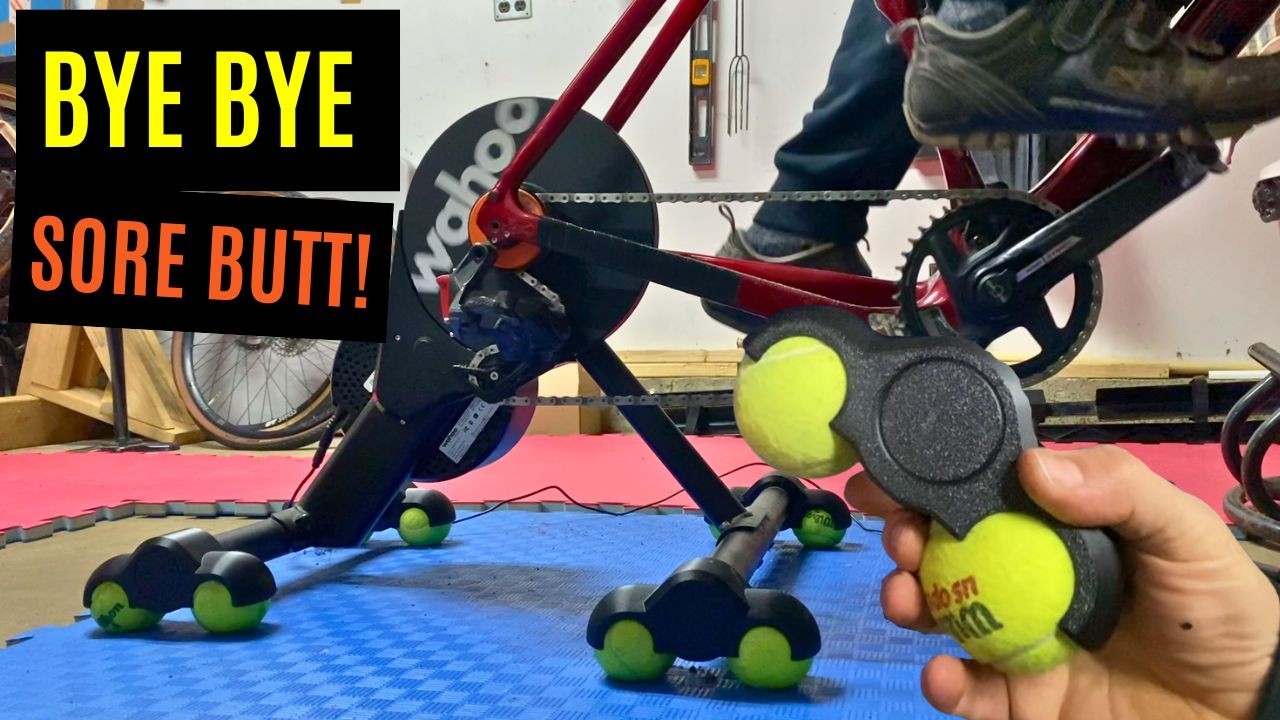 Why I Put Tennis Balls on My Wahoo Trainer (Rocker Feet)