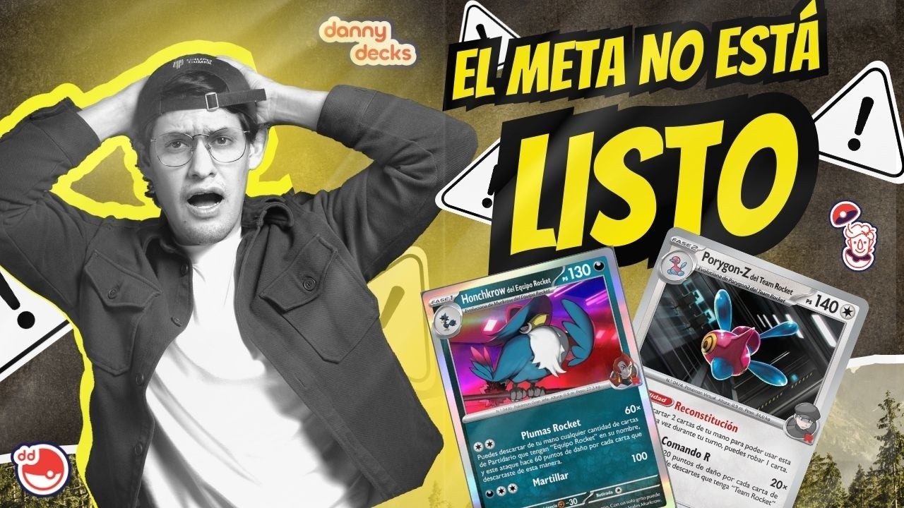 Pokémon TCG - El combo LETAL de Honchkrow y Porygon-Z: Análisis del nuevo Deck Meta