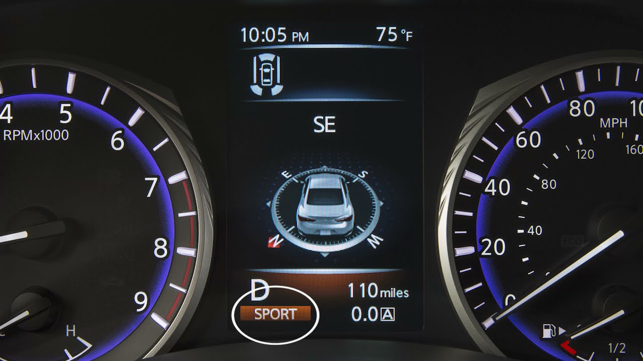 2022 INFINITI Q60 - INFINITI Drive Mode Selector