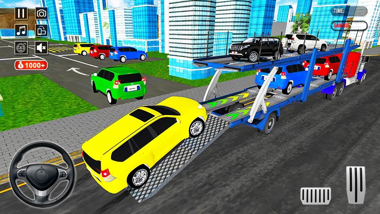 Big Cargo Transporter Games - Multistory Car Transport - Android Gameplay