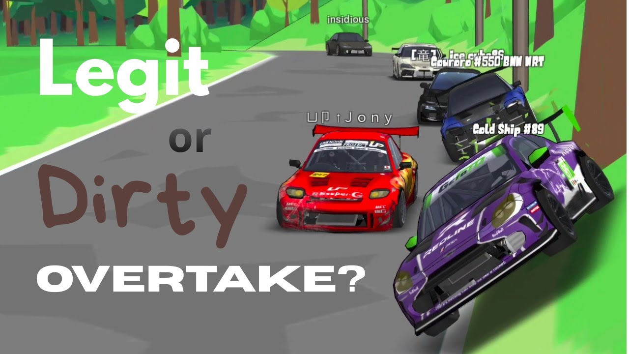 LEGIT or DIRTY Overtake? | FR Legends