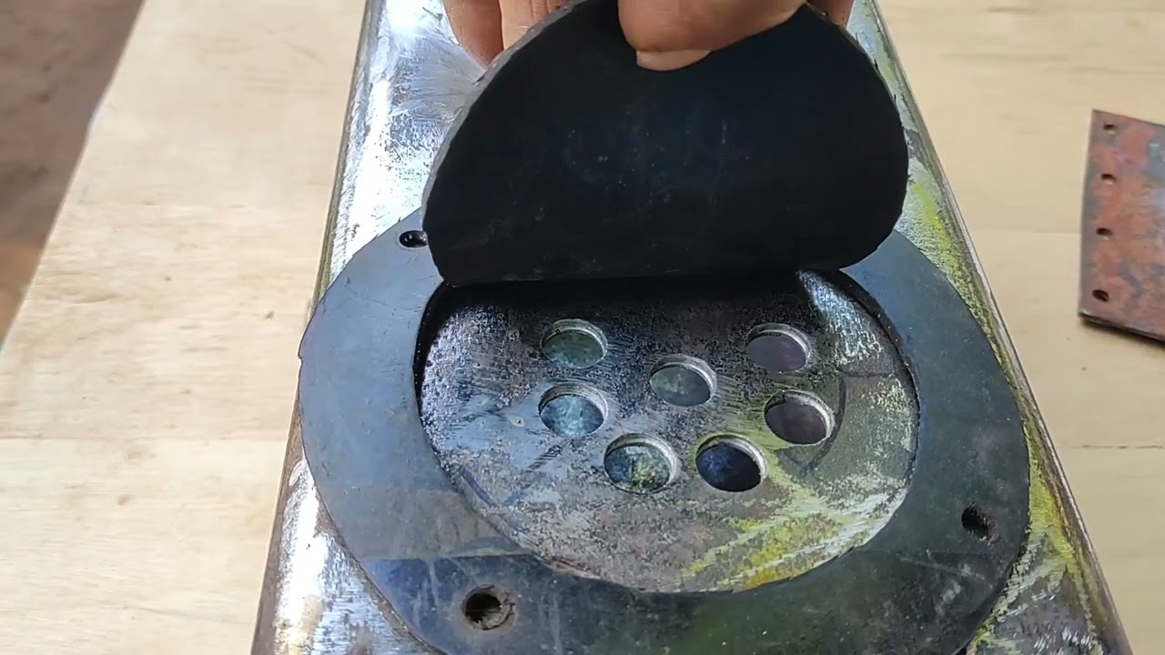mostrando alguns passos fabricação do carneiro hidraulico parte 2