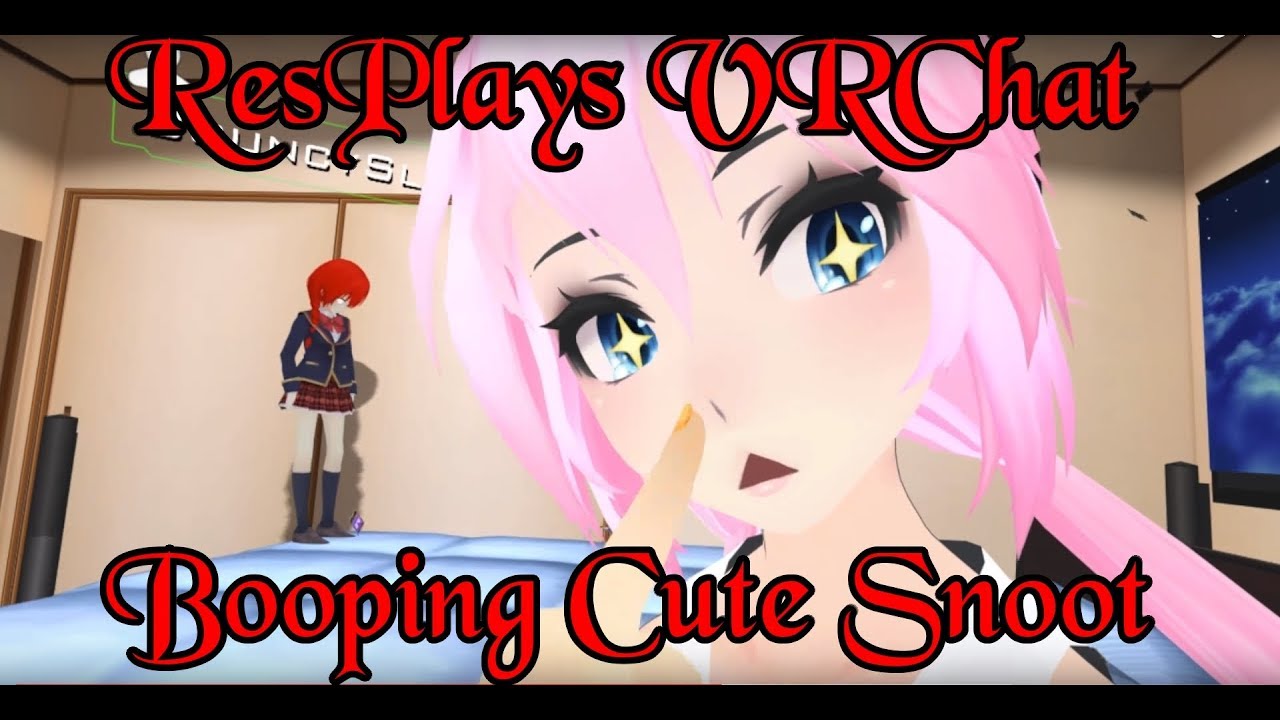 ResPlays VRChat: Nose Boops! Mini Polecat!?