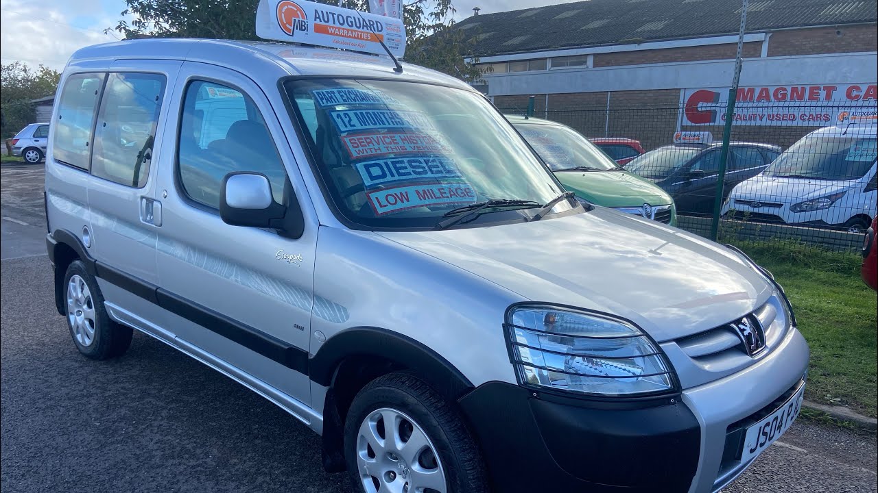 2005 Peugeot Partner 2.0 HDi Escapade Combo ~ Demo + 1 Local Private Owner ~ Only 46,000 Miles 😮