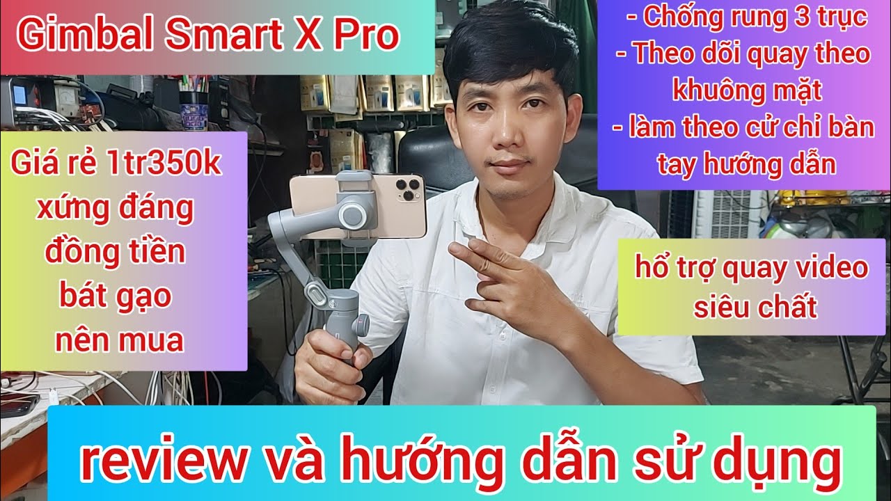 Review và hướng dẫn sử dụng rimbal smart x pro.@Cuộc Sống Xa Quê