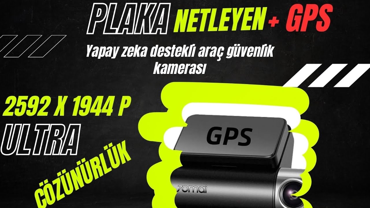 Xiaomi 70mai A500s DashCam Pro Plus+ Gündüz ve Gece Çekim #reklam