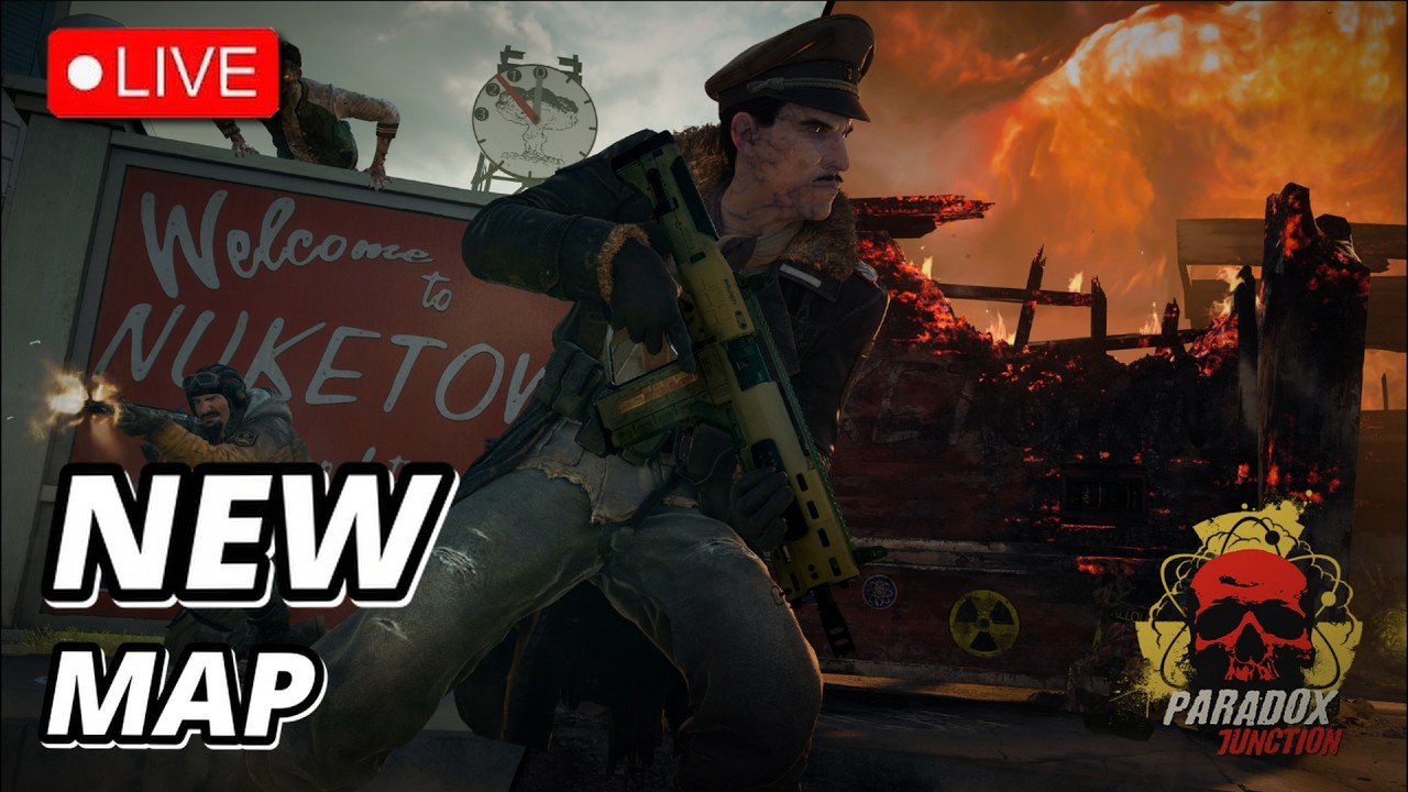 🔴LIVE 🔸Main Quest Easter Egg 🥚 Boss Fight 🤔 | New Map 🗺️ Paradox Junction | BO7 Zombies🧟 Update 📜
