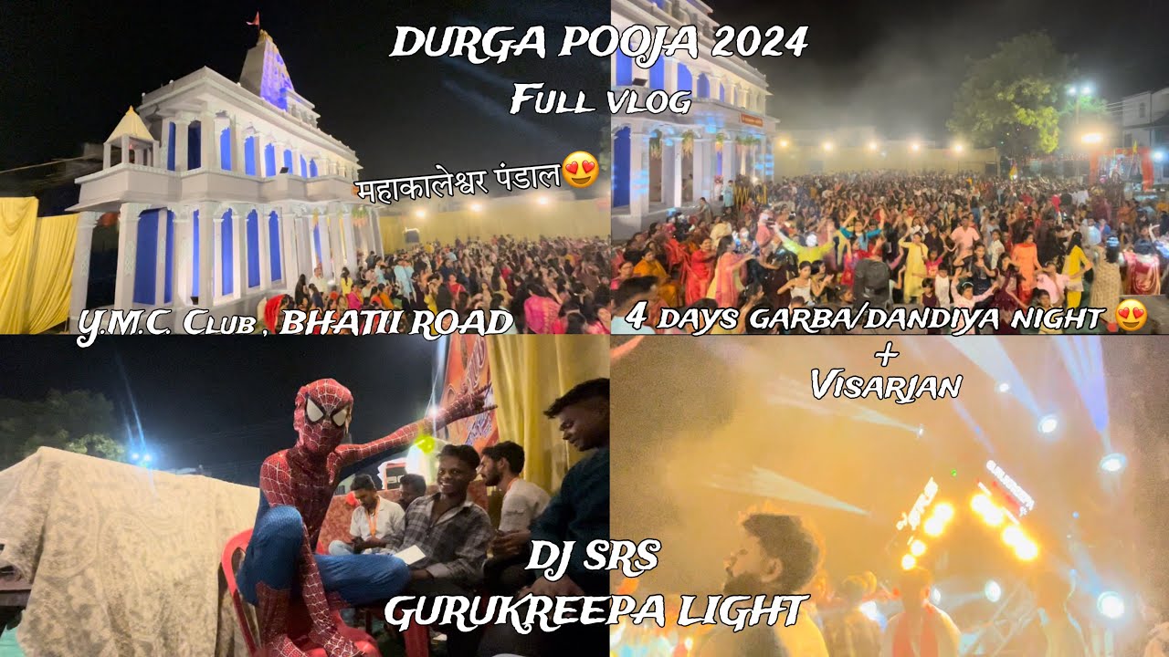 DURGA POOJA 2024 - Y.M.C. CLUB - DJ SRS FEAT. GURUKREEPA LIGHT