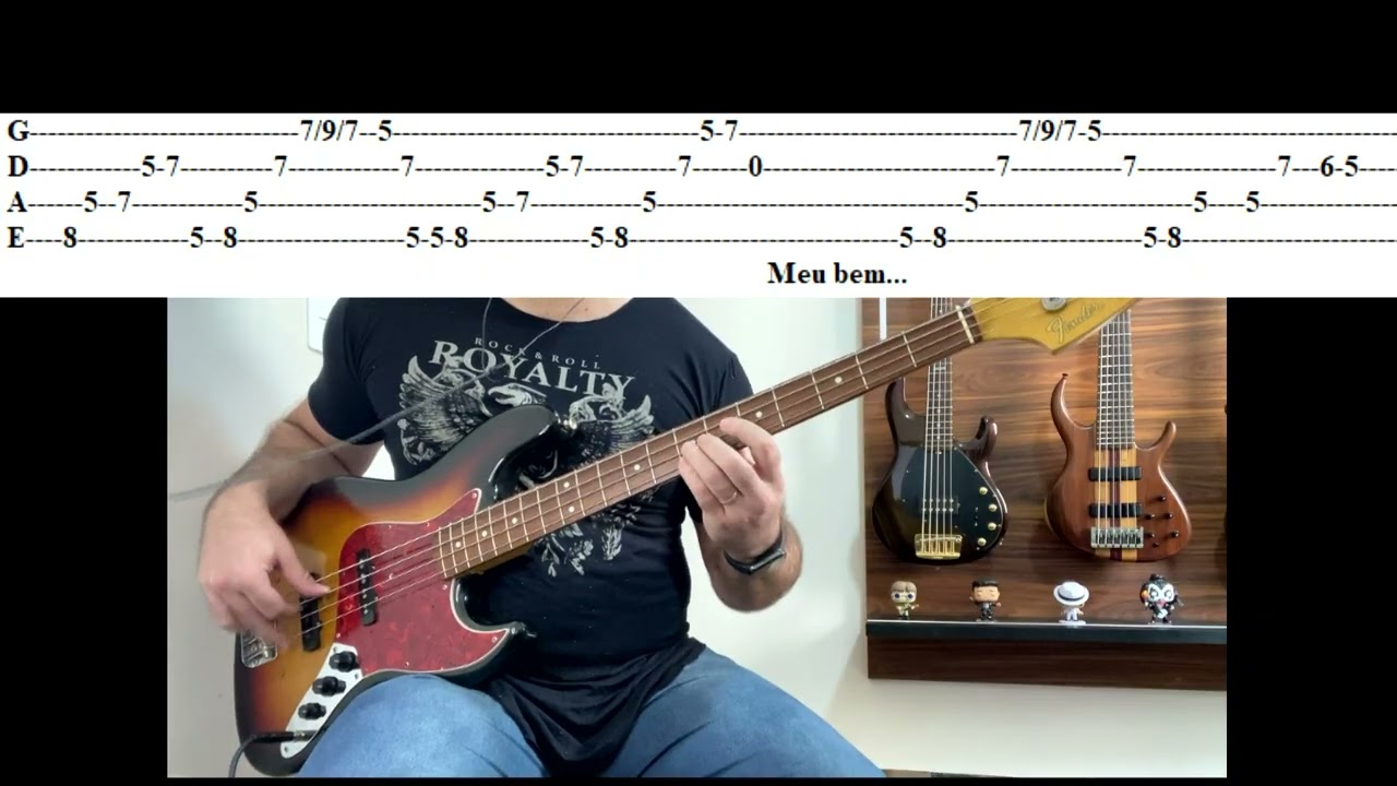 Mania de Você - Bass Cover + Tablatura Exclusiva 🎸✨