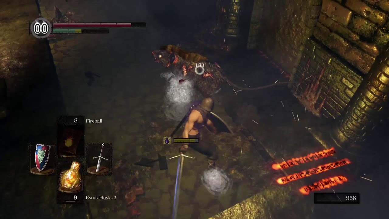 Jogando dark souls e conversando
